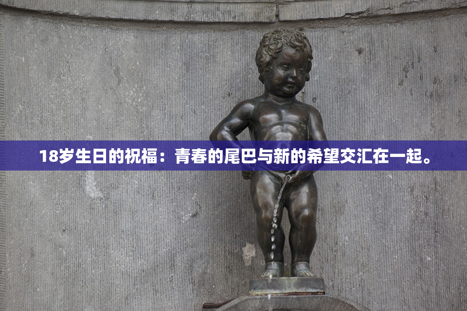18岁生日的祝福：青春的尾巴与新的希望交汇在一起。