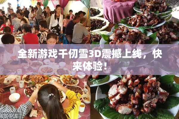 全新游戏千仞雪3D震撼上线，快来体验！