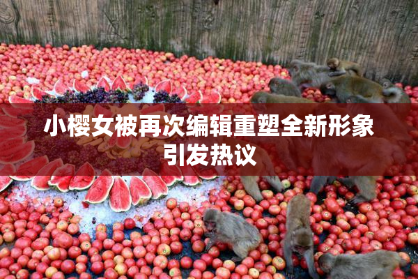 小樱女被再次编辑重塑全新形象引发热议
