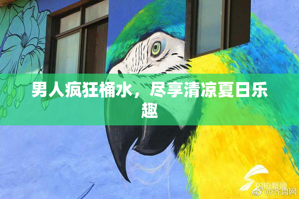 男人疯狂桶水，尽享清凉夏日乐趣