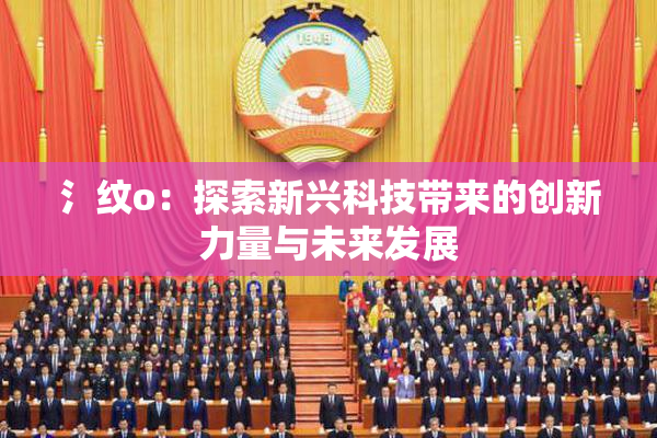 氵纹o：探索新兴科技带来的创新力量与未来发展