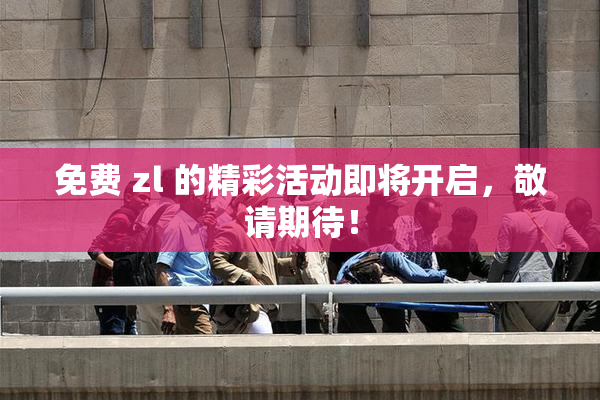 免费 zl 的精彩活动即将开启，敬请期待！