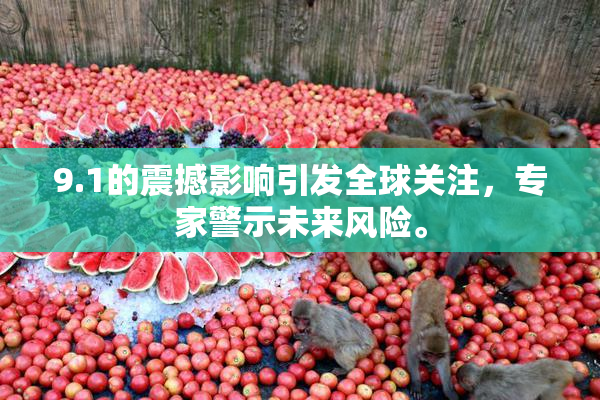 9.1的震撼影响引发全球关注，专家警示未来风险。