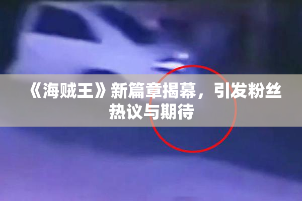 《海贼王》新篇章揭幕，引发粉丝热议与期待