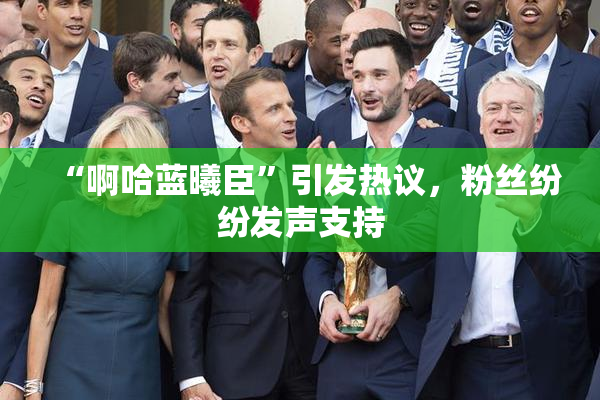 “啊哈蓝曦臣”引发热议，粉丝纷纷发声支持