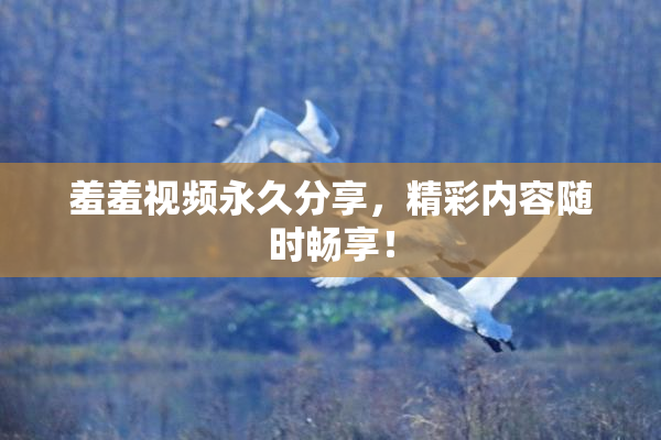 羞羞视频永久分享，精彩内容随时畅享！