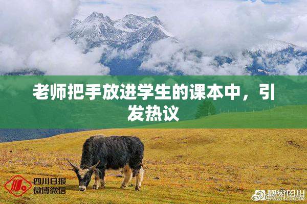 老师把手放进学生的课本中，引发热议