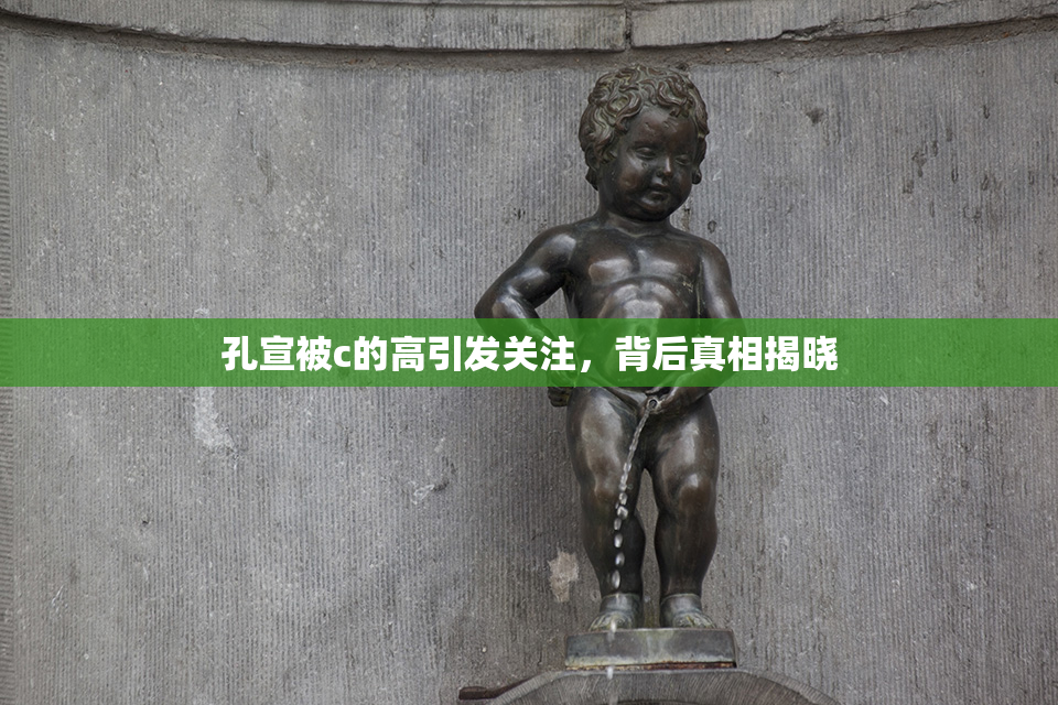孔宣被c的高引发关注，背后真相揭晓