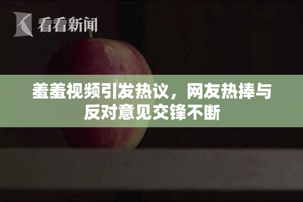 羞羞视频引发热议，网友热捧与反对意见交锋不断
