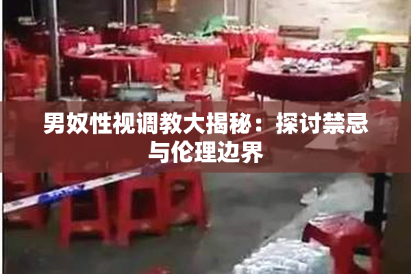 男奴性视调教大揭秘：探讨禁忌与伦理边界