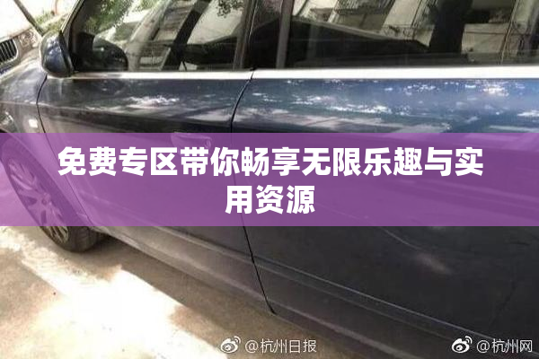 免费专区带你畅享无限乐趣与实用资源