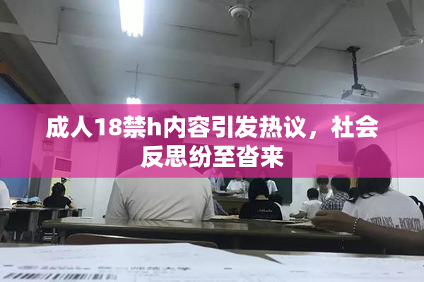 成人18禁h内容引发热议，社会反思纷至沓来