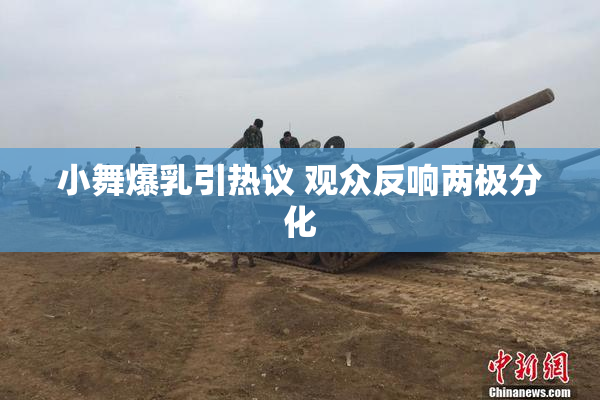 小舞爆乳引热议 观众反响两极分化
