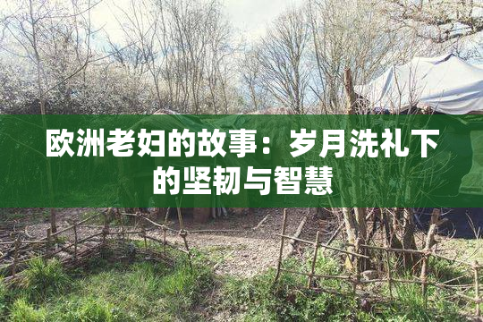 欧洲老妇的故事：岁月洗礼下的坚韧与智慧