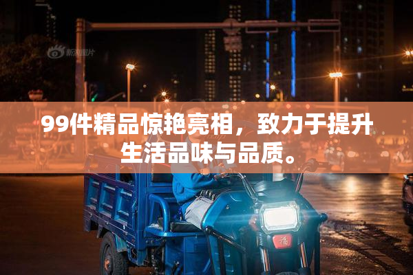 99件精品惊艳亮相，致力于提升生活品味与品质。