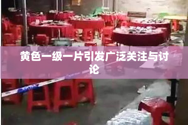 黄色一级一片引发广泛关注与讨论