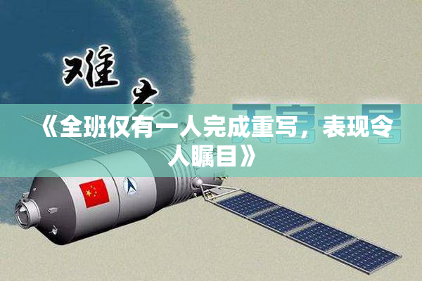 《全班仅有一人完成重写，表现令人瞩目》