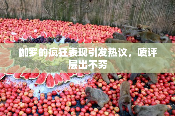 伽罗的疯狂表现引发热议，喷评层出不穷