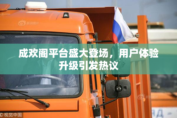 成欢阁平台盛大登场，用户体验升级引发热议