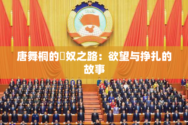 唐舞桐的婬奴之路：欲望与挣扎的故事