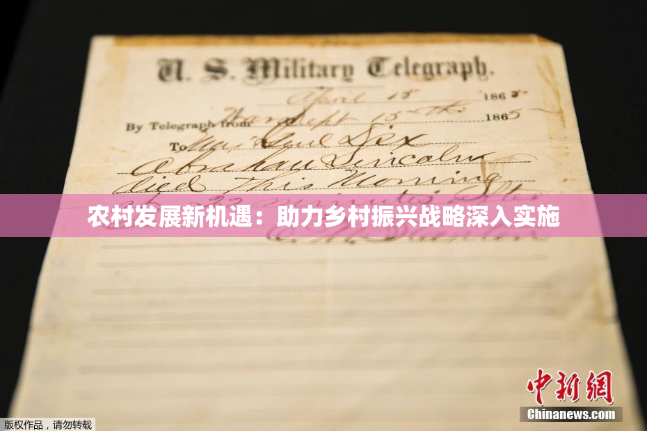 农村发展新机遇：助力乡村振兴战略深入实施