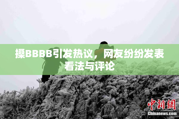 搡BBBB引发热议，网友纷纷发表看法与评论
