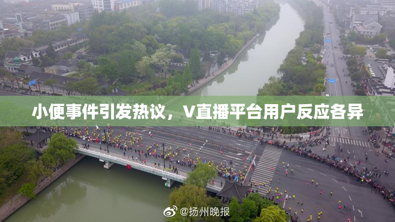 小便事件引发热议，V直播平台用户反应各异