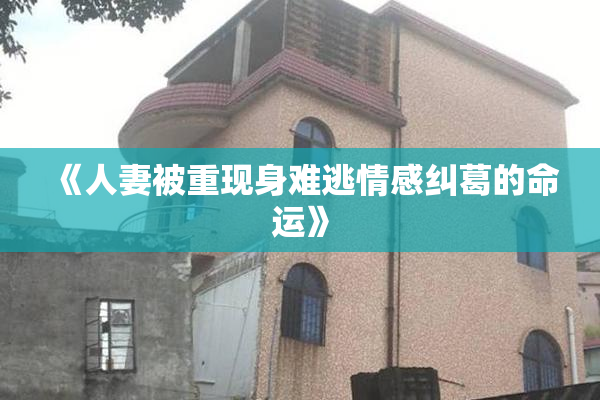 《人妻被重现身难逃情感纠葛的命运》