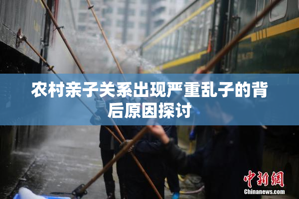 农村亲子关系出现严重乱子的背后原因探讨