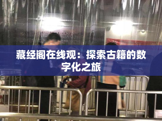 藏经阁在线观：探索古籍的数字化之旅
