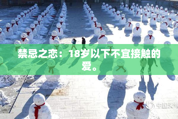 禁忌之恋：18岁以下不宜接触的爱。