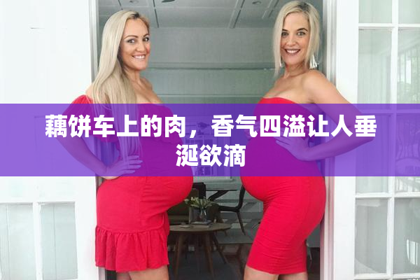 藕饼车上的肉，香气四溢让人垂涎欲滴