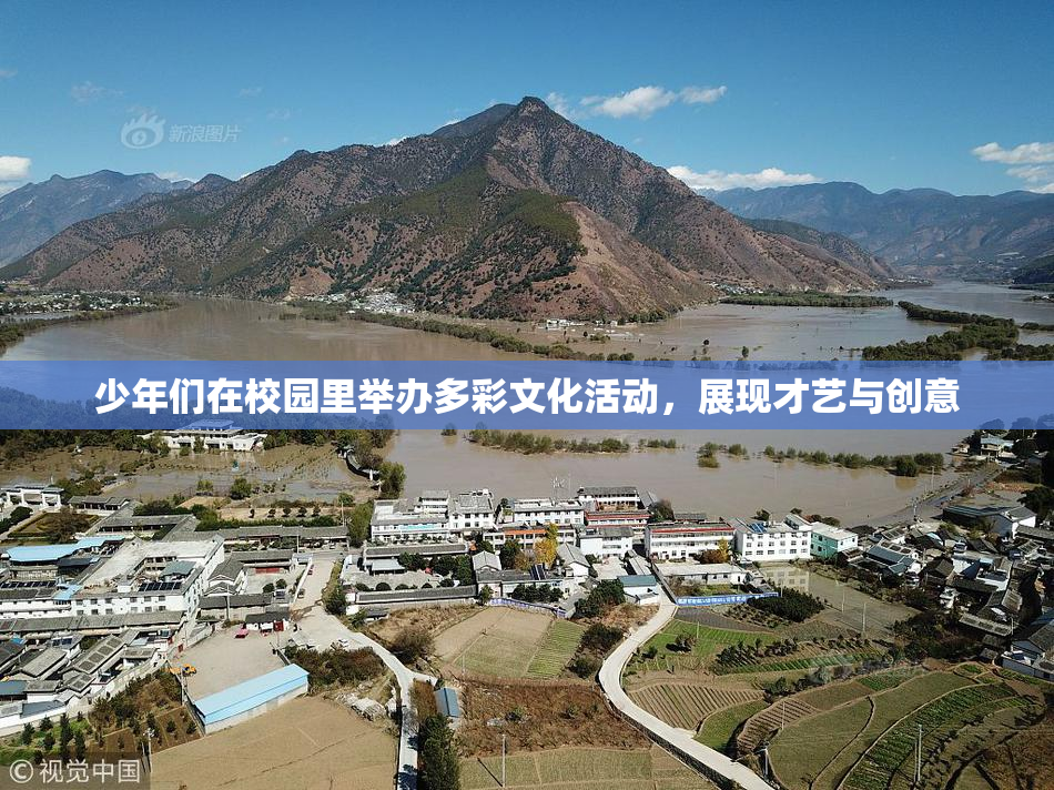 少年们在校园里举办多彩文化活动，展现才艺与创意