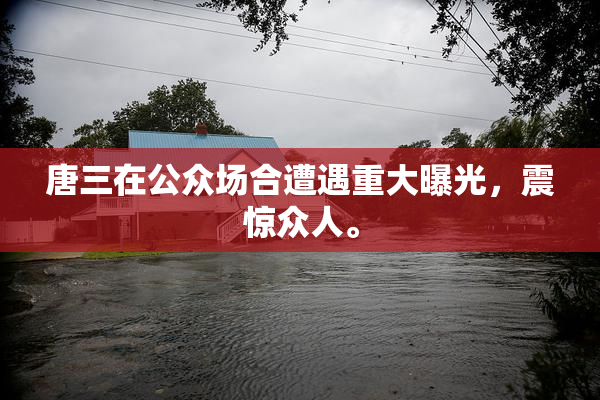 唐三在公众场合遭遇重大曝光，震惊众人。