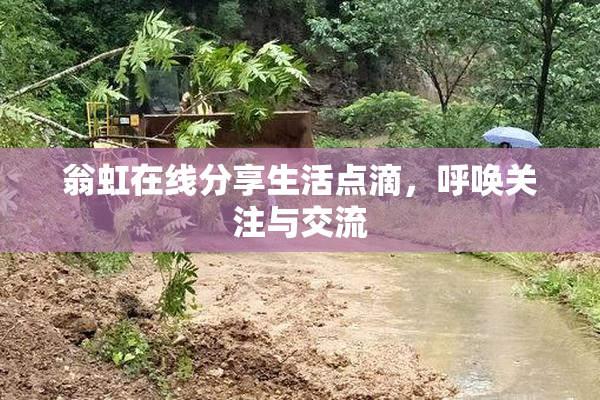 翁虹在线分享生活点滴，呼唤关注与交流
