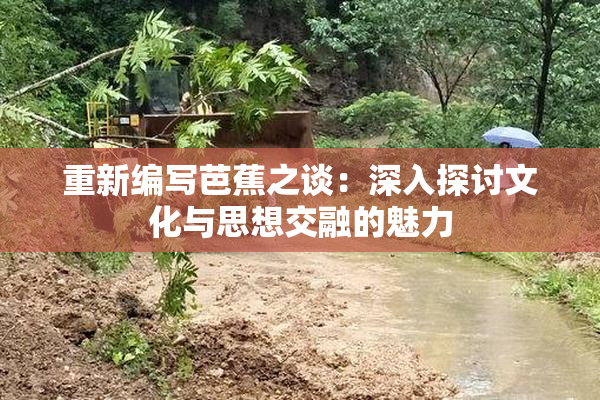 重新编写芭蕉之谈：深入探讨文化与思想交融的魅力