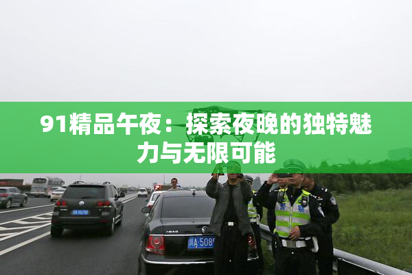 91精品午夜：探索夜晚的独特魅力与无限可能