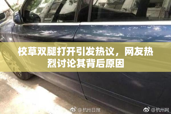 校草双腿打开引发热议，网友热烈讨论其背后原因