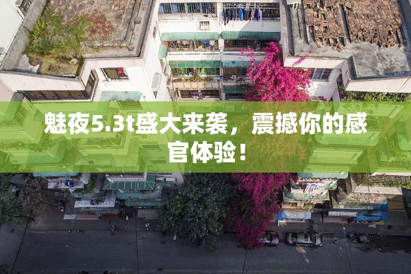 魅夜5.3t盛大来袭，震撼你的感官体验！