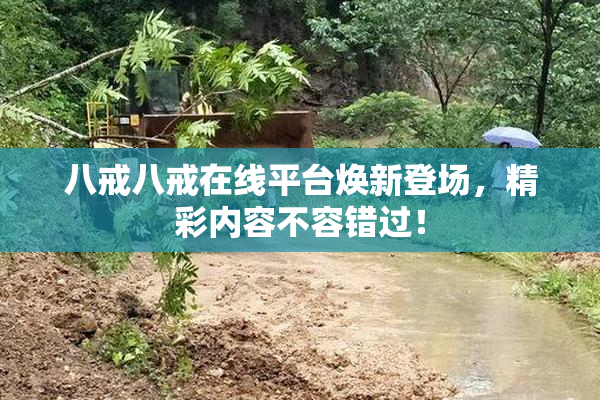 八戒八戒在线平台焕新登场，精彩内容不容错过！