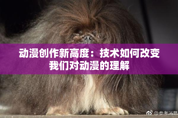 动漫创作新高度：技术如何改变我们对动漫的理解