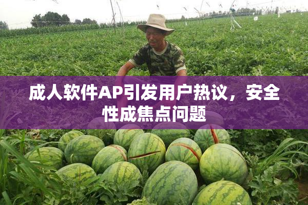 成人软件AP引发用户热议，安全性成焦点问题