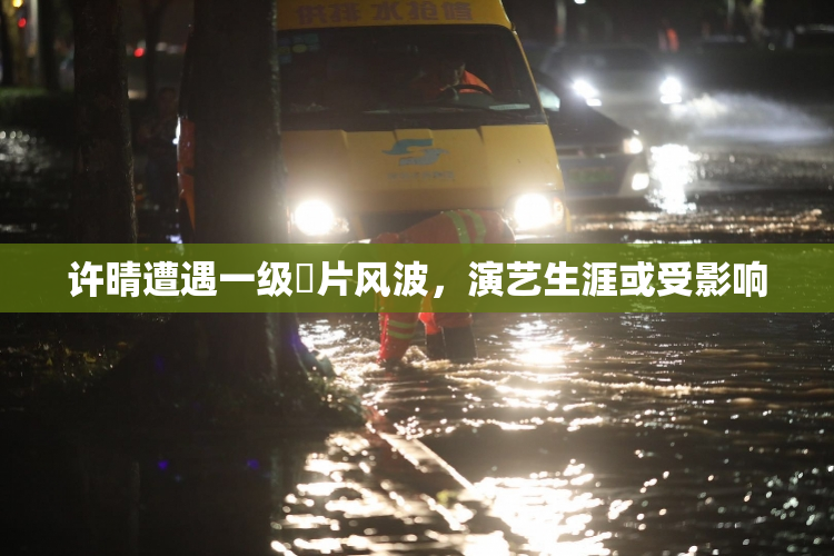 许晴遭遇一级婬片风波，演艺生涯或受影响
