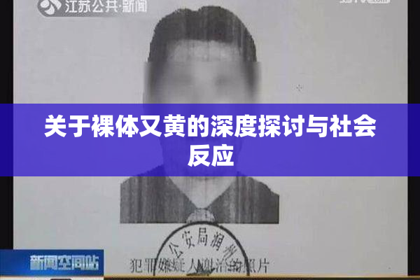 关于裸体又黄的深度探讨与社会反应