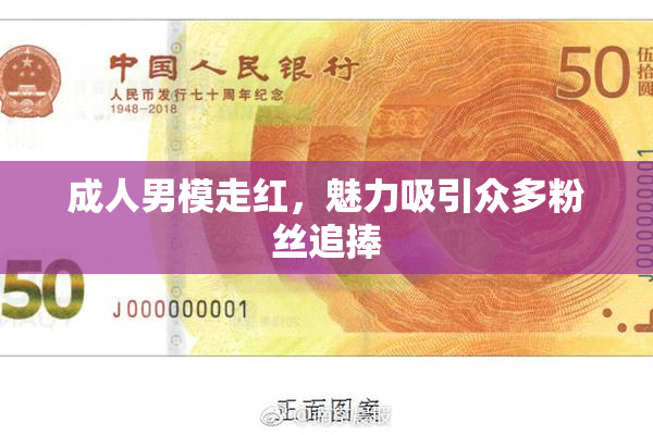 成人男模走红，魅力吸引众多粉丝追捧