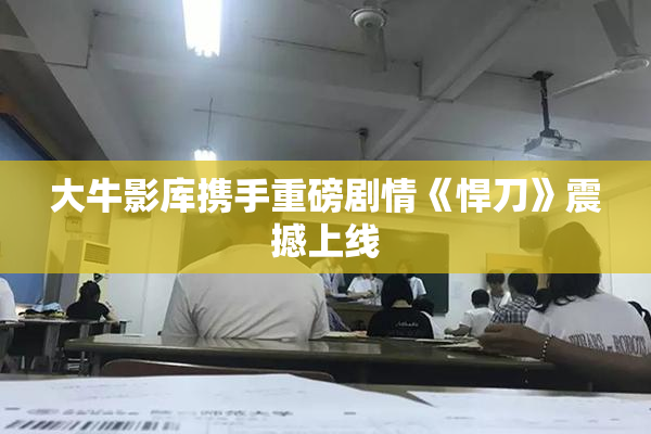 大牛影库携手重磅剧情《悍刀》震撼上线