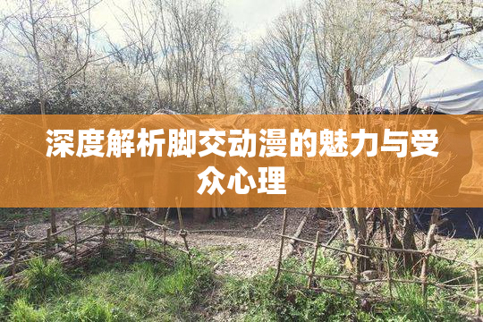 深度解析脚交动漫的魅力与受众心理