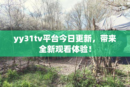 yy31tv平台今日更新，带来全新观看体验！