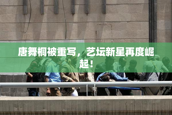 唐舞桐被重写，艺坛新星再度崛起！