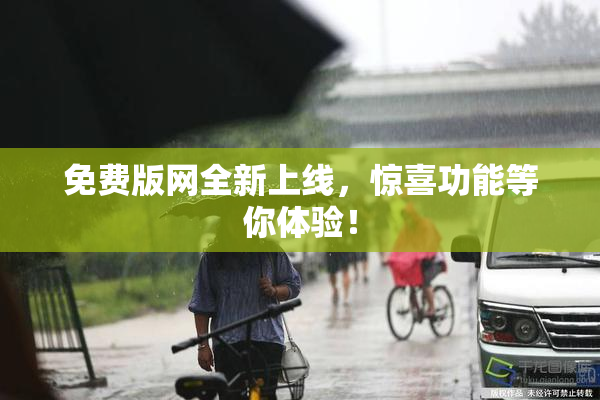 免费版网全新上线，惊喜功能等你体验！